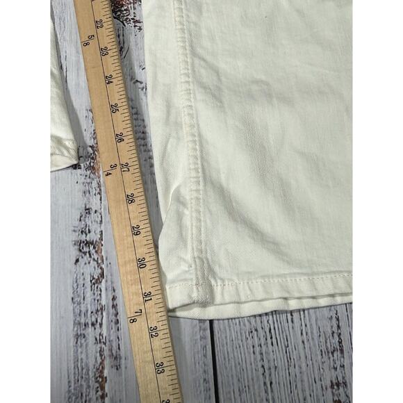 NWT Divided H&M Women's White High Waist Flared Leg and Bootcut Jeans Size 2 - Picture 8 of 8